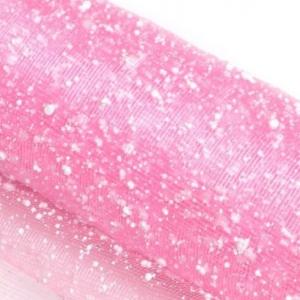 Сетка для цветов 50 см*4.5 ярд Снег светло-розовый 171249