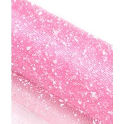 Сетка для цветов 50 см*4.5 ярд Снег светло-розовый 171249