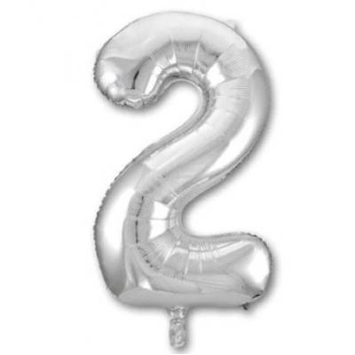 Шар фольгированный воздушный Цифра 