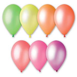Шар воздушный латексный Неон 10 (100 шт) ассорти 1101-0002