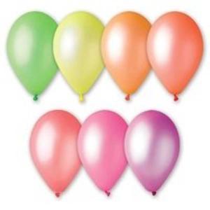 Шар воздушный латексный Неон 18 (25 шт) ассорти 1101-0011