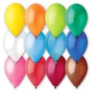 Шар воздушный латексный Пастель 10 (100 шт) ассорти 1101-0003