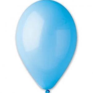 Шар воздушный латексный Пастель 5 (100 шт) Light Blue 1102-0422