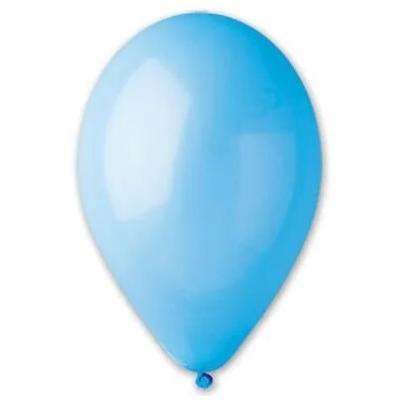 Шар воздушный латексный Пастель 5 (100 шт) Light Blue 1102-0422
