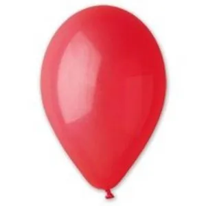 Шар воздушный латексный Пастель 5 (100шт) Red 1102-0448