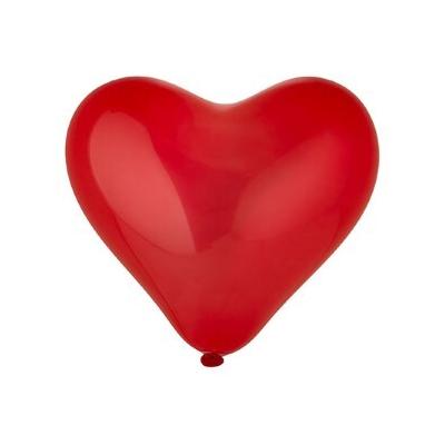 Шар воздушный латексный Сердце Кристалл (50 шт) Красный 1105-0014