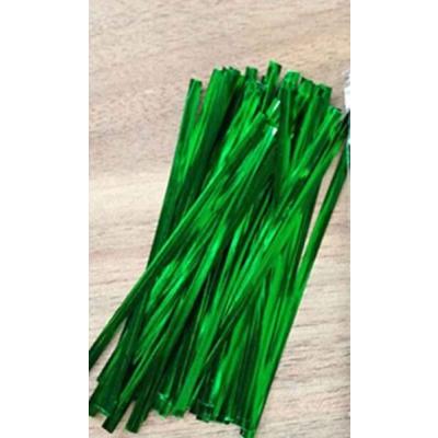 Скрутики зеленые 12 см 100 шт/уп 532855