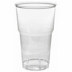 Стакан пивной пластиковый 500 мл Бочка (х50/1000)