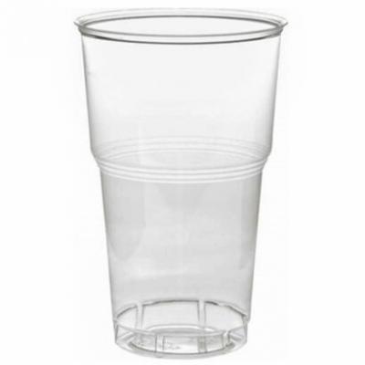 Стакан пивной пластиковый 500 мл Бочка (х50/1000)