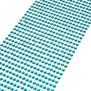 Стразы декоративные (880 шт) 4 мм Голубой 172247