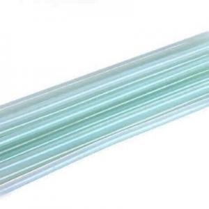 Термоклей d= 7 мм*30 см белый матовый 84 шт/уп 44418