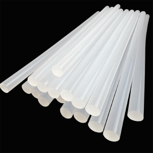 Термоклей d=11*27 мм прозрачный РМ в уп 34 шт