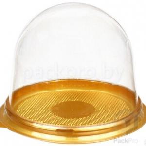 Упаковка кондитерская D-9, H-8 прозрачная ПР-Т-85 К (в уп. 65 шт)