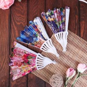 Веер пластик h=23 см 