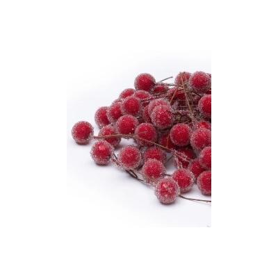 Ягодка на веточке 1 см (10 шт) Красный 172241