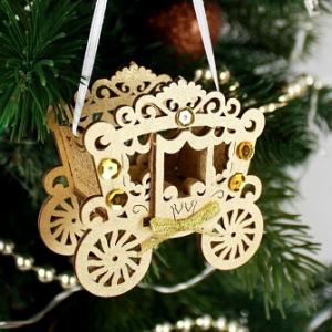 Ёлочное украшение деревянное 