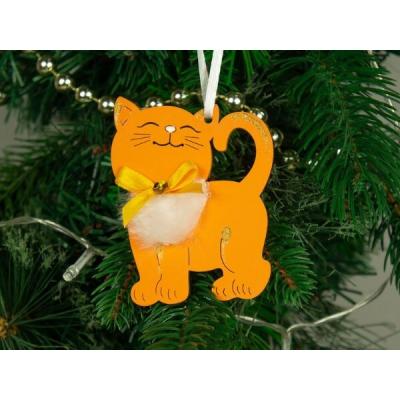 Ёлочное украшение деревянное 