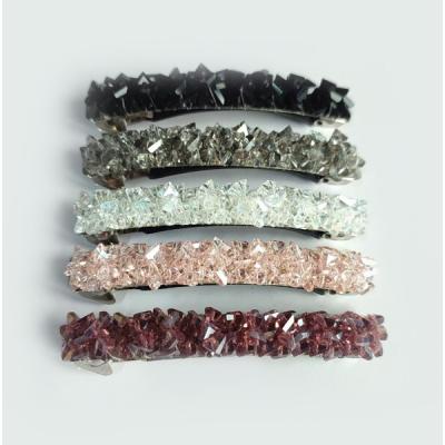 Заколка-автомат для волос стёклышки подвижные (Цена за штуку) 1146