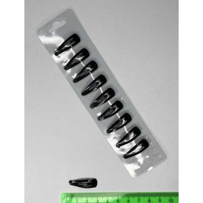 Заколка для волос тик-так 2.8 см уп/10 шт ЦЕНА ЗА УПАКОВКУ 1172