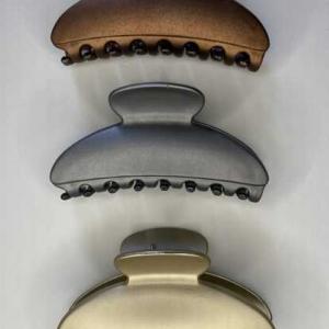 Заколка краб для волос 9 см ассорти 1319