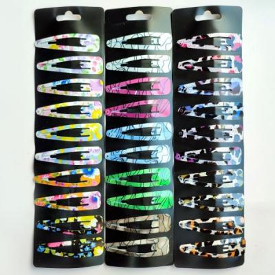 Заколки для волос Тик-так Ассорти с рисунком (10 штук) 161764