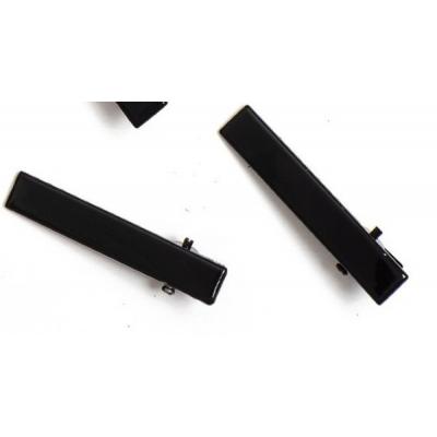 Зажим металлический 4 см (10 шт) Черный 172180