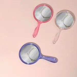 Зеркало с ручкой, двустороннее 10 см МИКС 577275