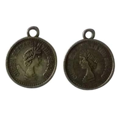 Аксессуар для декора метал Античная монета 19*23*1 53371