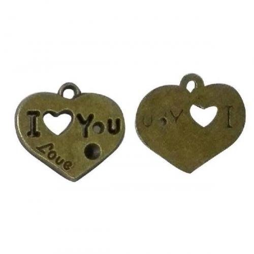 Аксессуар для декора метал I Love you 19*21*2 (в уп.20шт) 53376