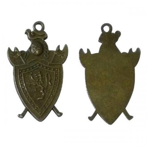 Аксессуар для декора метал Щит 27.5*45*2 53383