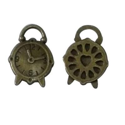 Аксессуар для декора метал Винтажный будильник 17*23*3 (в уп.5шт) 53374