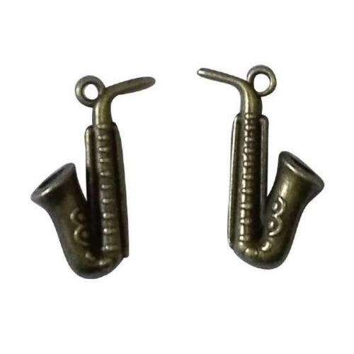 Аксессуар для декора металл Саксофон 21*27*7