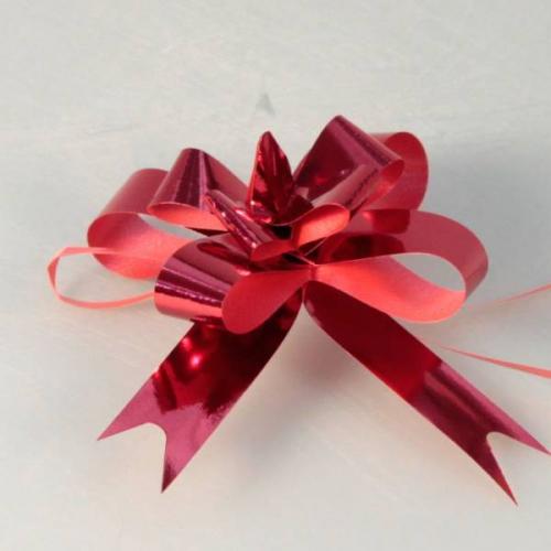 Бант-бабочка 1.2*26 см Металлизированный 10 шт/уп 53346