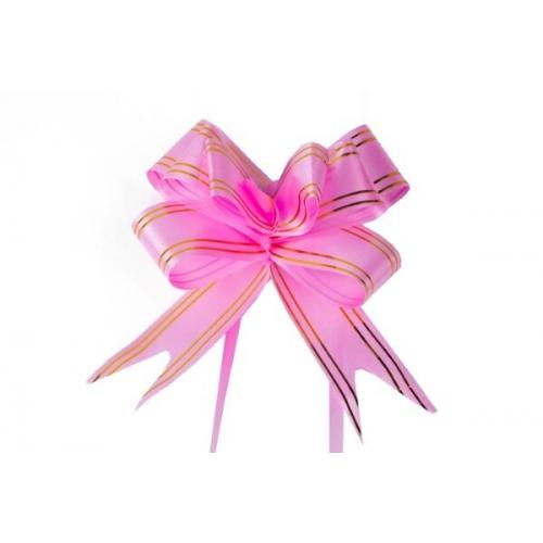 Бант-бабочка 1.8*39 см Золотая полоса 10 шт/уп 53348