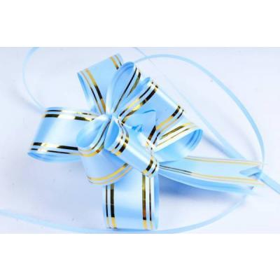 Бант-бабочка 3,2*57 золотая полоса