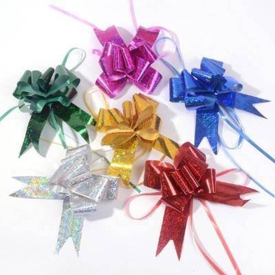 Бант-бабочка  5см голография