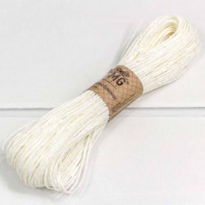 Бечевка бумажная 1.5 мм*50 м Белая 44418б