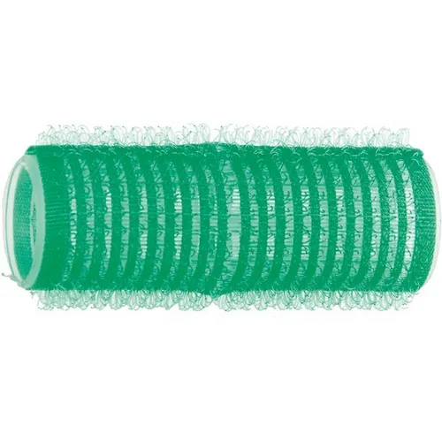 Бигуди h10551-20 на липучке harizma 20*63 мм, зеленые 12 шт