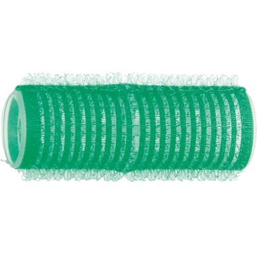 Бигуди h10551-20 на липучке harizma 20*63 мм, зеленые 12 шт