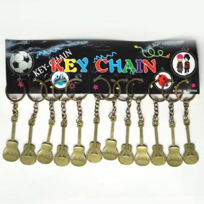 Брелок из металла в форме Гитары (12 штук в наборе) 41664