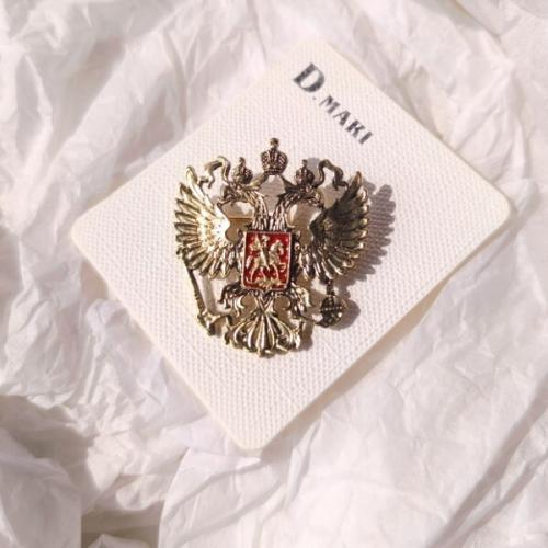 Брошь 'Герб России' 85864