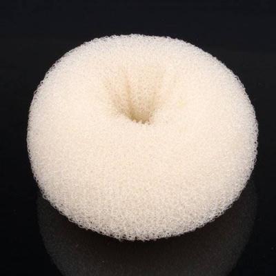 Бублик для создания пучка  8 см  белый