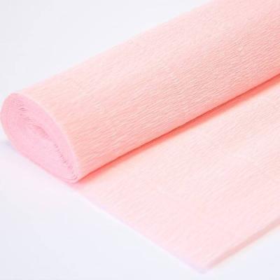 Бумага гофрированная 49121548 светло-персиковая Италия 50 см*2.5 м 180 г