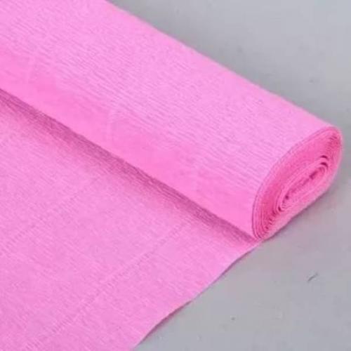 Бумага гофрированная 49121554 розовая Италия 50 см*2.5 м 180 г