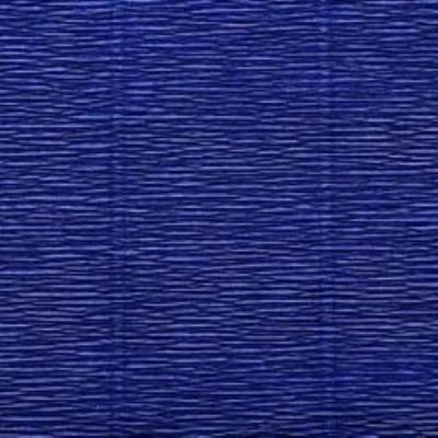 Бумага гофрированная 49121555 темно-синяя Италия 50 см*2.5 м 180 г