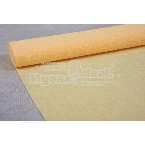 Бумага гофрированная 49121577 бежевая Италия 50 см*2.5 м 180 г