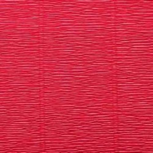 Бумага гофрированная 49121582 алая Италия 50 см*2.5 м 180 г