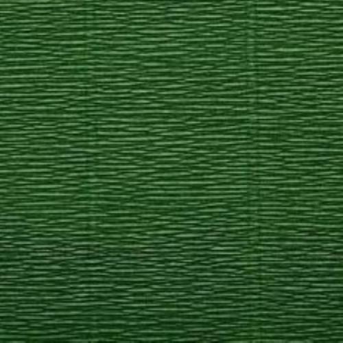 Бумага гофрированная 49121591 зеленая Италия 50 см*2.5 м 180 г