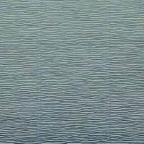 Бумага гофрированная 49121606 серо-голубая Италия 50 см*2.5 м 180 г