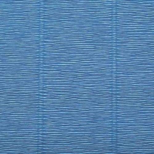 Бумага гофрированная 49121615 морская волна Италия 50 см*2.5 м 180 г